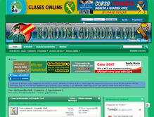 Tablet Screenshot of forodelguardiacivil.com